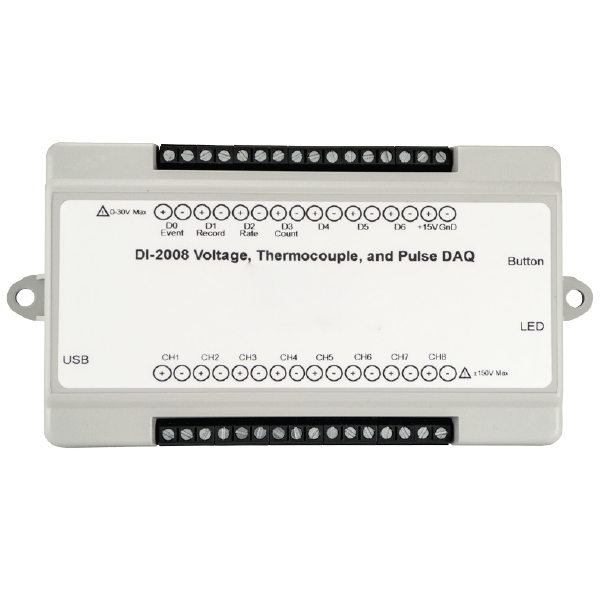 DataQ DI-2008数据记录器|传感器