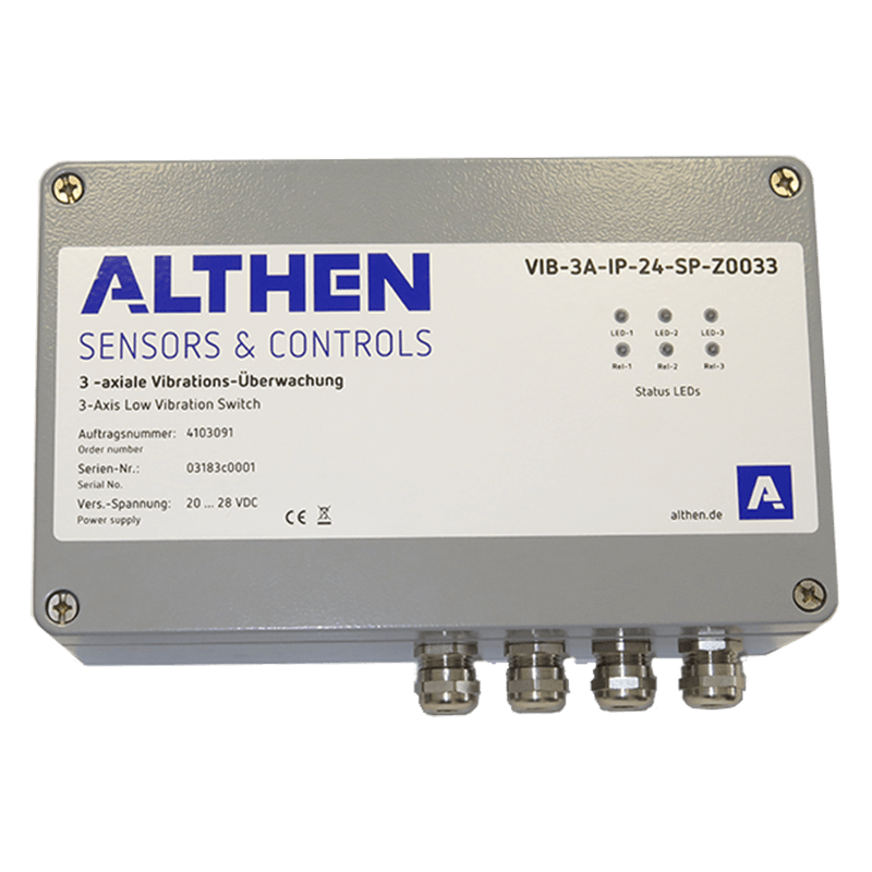 Aardbeving Detectie veiligheidsystem | Althen Sensors