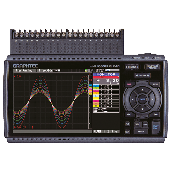 GRAPHTEC GL840-WV多通道数据记录器| Althen传感器
